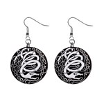 snake8808 1  Button Earrings