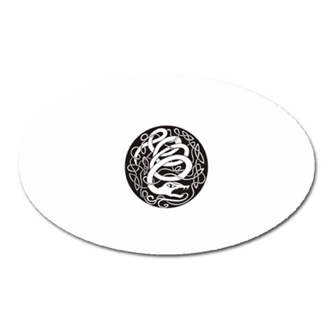 snake8808 Magnet (Oval) from ArtsNow.com Front