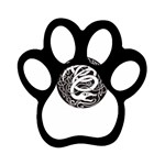 snake8808 Magnet (Paw Print)