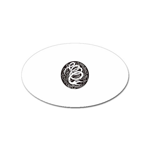 snake8808 Sticker Oval (10 pack) from ArtsNow.com Front