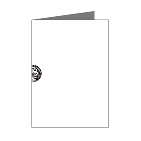 snake8808 Mini Greeting Card from ArtsNow.com Left