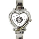 snake8808 Heart Italian Charm Watch
