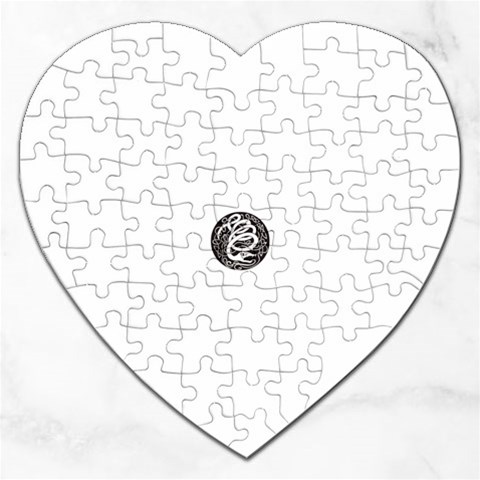 snake8808 Jigsaw Puzzle (Heart) from ArtsNow.com Front