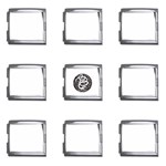 snake8808 Mega Link Italian Charm (9 pack)
