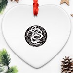 snake8808 Heart Ornament (Two Sides)