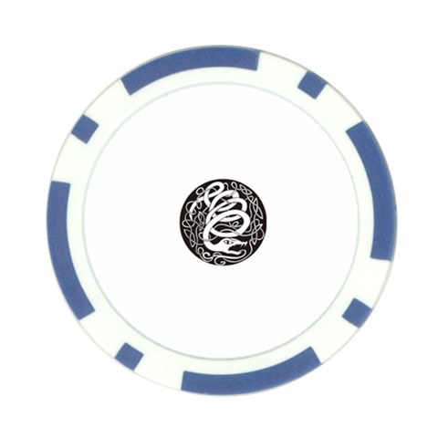 snake8808 Poker Chip Card Guard from ArtsNow.com Front