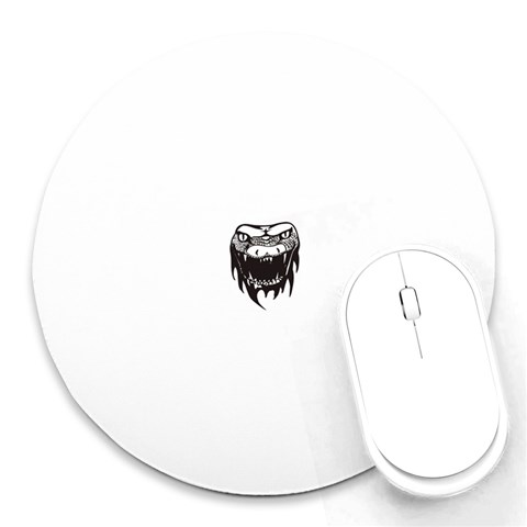snake3087 Round Mousepad from ArtsNow.com Front
