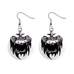 snake3087 1  Button Earrings
