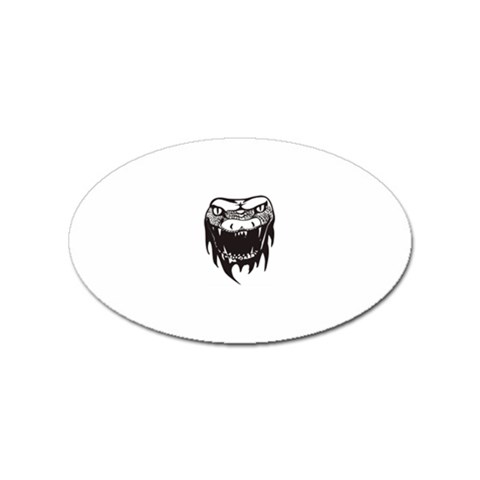 snake3087 Sticker Oval (100 pack) from ArtsNow.com Front