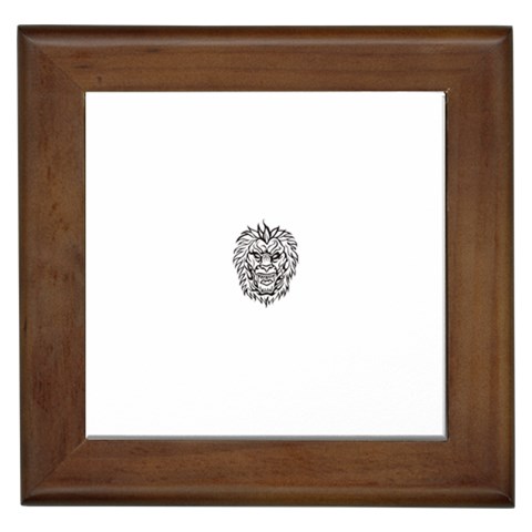 lion15298 Framed Tile from ArtsNow.com Front
