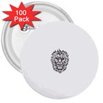 lion15298 3  Button (100 pack)