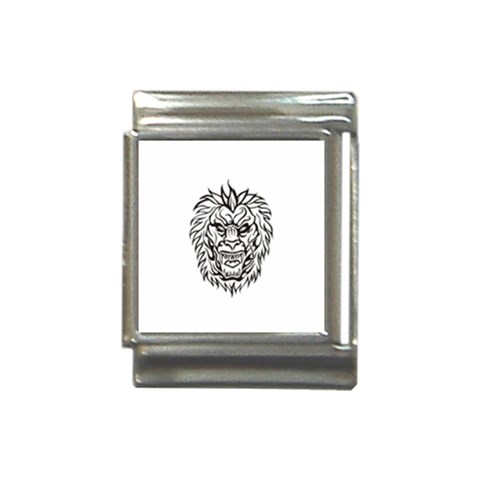 lion15298 Italian Charm (13mm) from ArtsNow.com Front