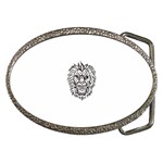lion15298 Belt Buckle