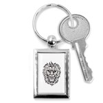 lion15298 Key Chain (Rectangle)