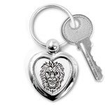 lion15298 Key Chain (Heart)