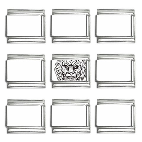lion15298 9mm Italian Charm (9 pack) from ArtsNow.com Front
