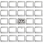 lion15298 9mm Italian Charm (25 pack)