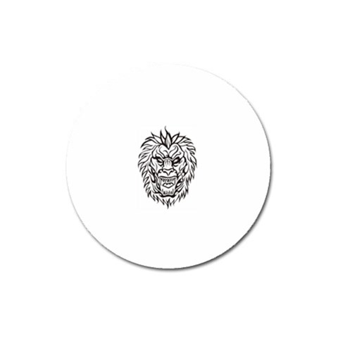 lion15298 Magnet 3  (Round) from ArtsNow.com Front