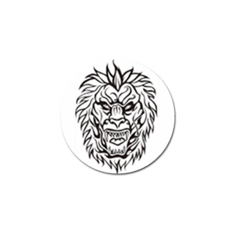lion15298 Golf Ball Marker (4 pack) from ArtsNow.com Front