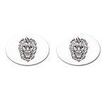 lion15298 Cufflinks (Oval)