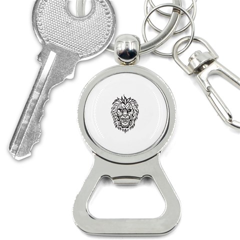 lion15298 Bottle Opener Key Chain from ArtsNow.com Front