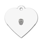 lion15298 Dog Tag Heart (One Side)