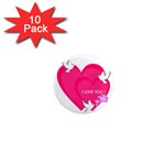 heart9453 1  Mini Magnet (10 pack) 