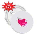 heart9453 2.25  Button (10 pack)