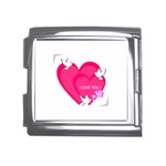 heart9453 Mega Link Italian Charm (18mm)