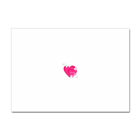heart9453 Sticker A4 (10 pack) from ArtsNow.com Front