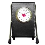 heart9453 Pen Holder Desk Clock