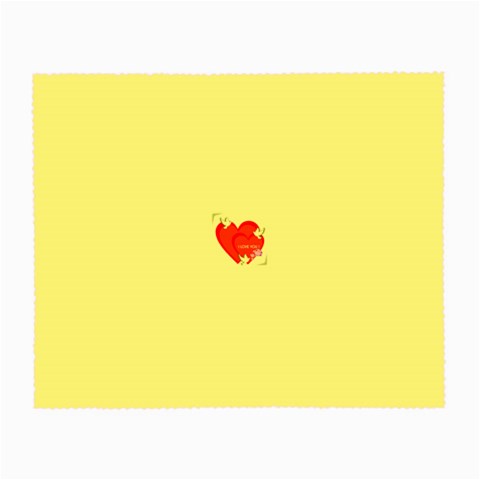 heart9453 Glasses Cloth (Small) from ArtsNow.com Front