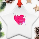 heart9453 Star Ornament (Two Sides)