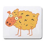 Funky sheep Large Mousepad