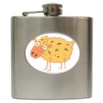 Funky sheep Hip Flask (6 oz)