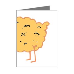 Funky sheep Mini Greeting Card from ArtsNow.com Left