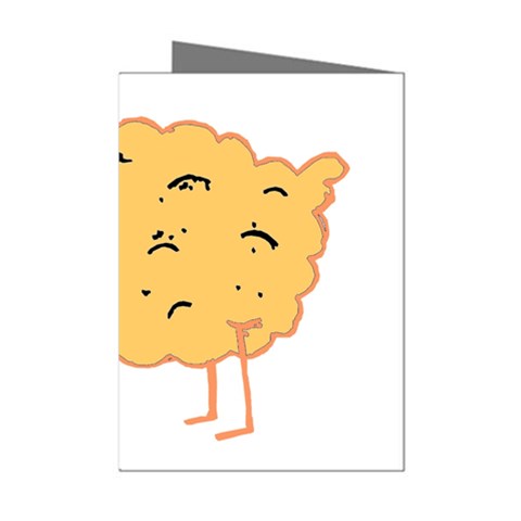 Funky sheep Mini Greeting Cards (Pkg of 8) from ArtsNow.com Left