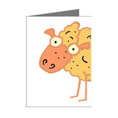 Funky sheep Mini Greeting Cards (Pkg of 8) from ArtsNow.com Right