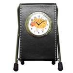 Funky sheep Pen Holder Desk Clock