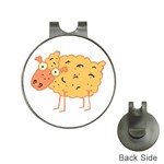 Funky sheep Golf Ball Marker Hat Clip