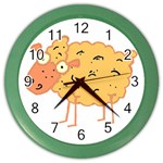 Funky sheep Color Wall Clock