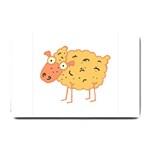 Funky sheep Small Doormat