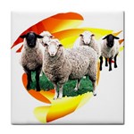Flock Tile Coaster