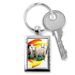 Flock Key Chain (Rectangle)