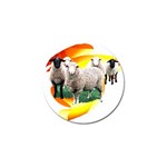 Flock Golf Ball Marker (4 pack)