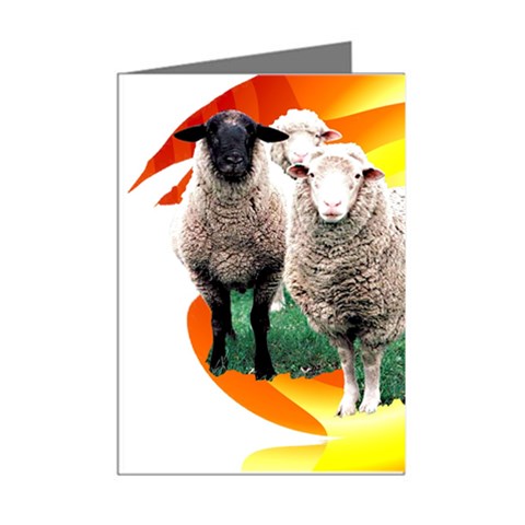 Flock Mini Greeting Cards (Pkg of 8) from ArtsNow.com Right