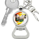 Flock Bottle Opener Key Chain
