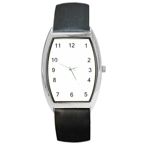 Drinking giraffe Barrel Style Metal Watch from ArtsNow.com Front