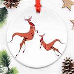Kangaroo 1 Ornament (Round)