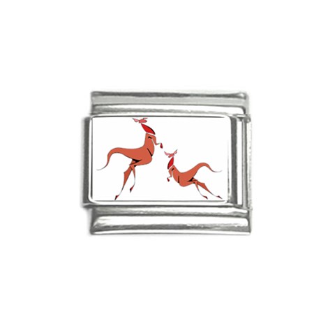 Kangaroo 1 Italian Charm (9mm) from ArtsNow.com Front